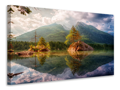 canvas-print-the-clear-mountain-lake