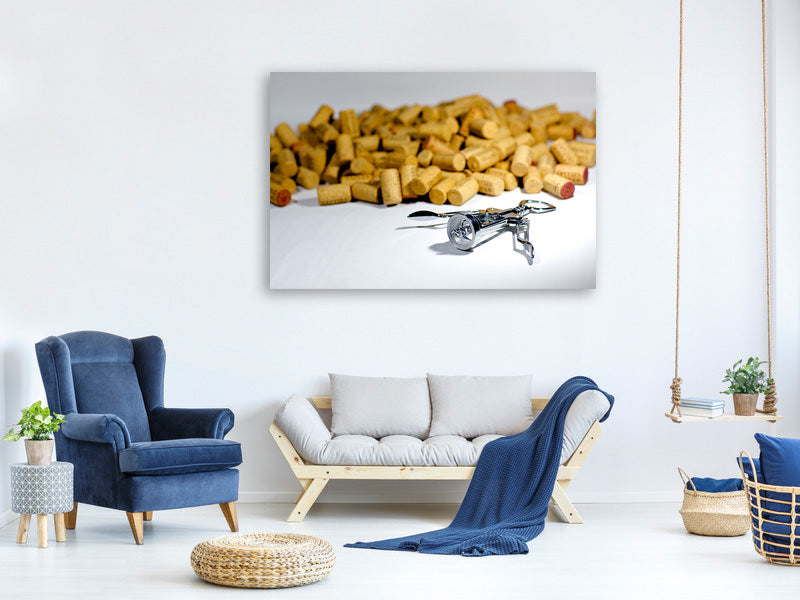 canvas-print-wine-corks-collection