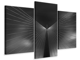 modern-3-piece-canvas-print-angel-in-black-and-white