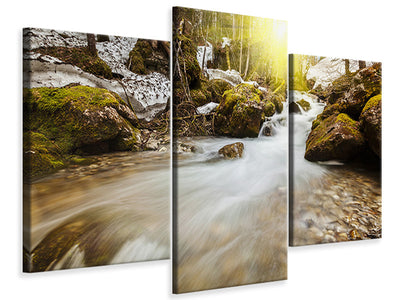 modern-3-piece-canvas-print-cascading-waterfall