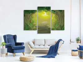 modern-3-piece-canvas-print-fairy-tales-forest