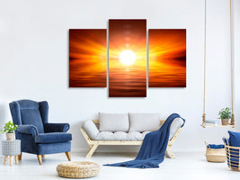 modern-3-piece-canvas-print-glowing-sunset
