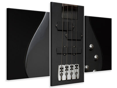 modern-3-piece-canvas-print-guitar-in-black