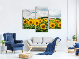 modern-3-piece-canvas-print-landscape-with-sunflowers