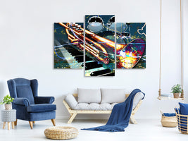 modern-3-piece-canvas-print-let-the-music-play