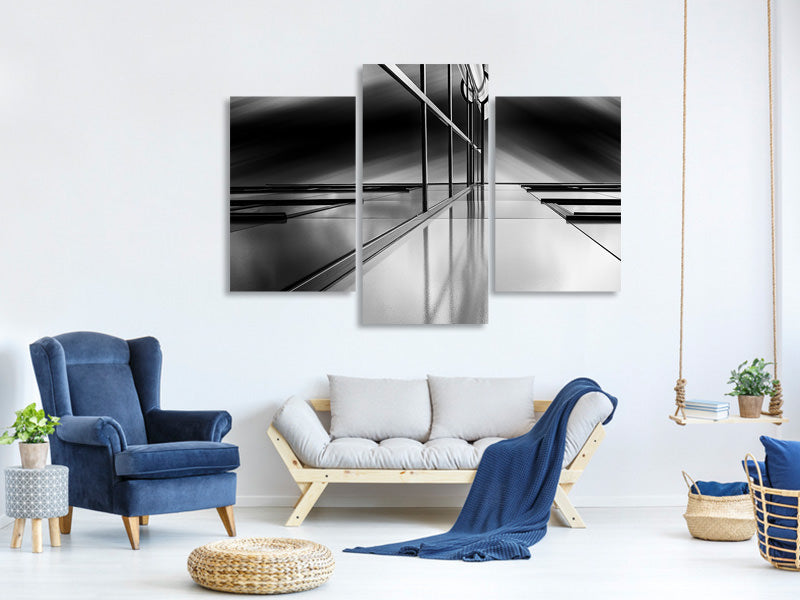 modern-3-piece-canvas-print-lines-and-reflections