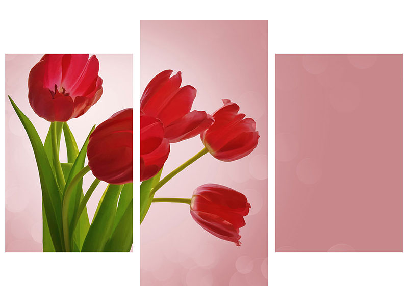 modern-3-piece-canvas-print-red-tulips-bouquet