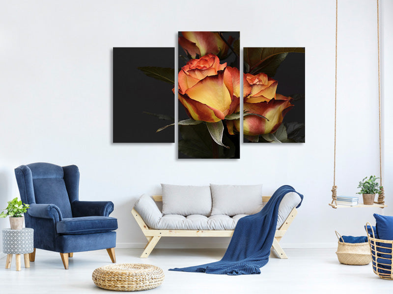modern-3-piece-canvas-print-roses-of-the-romance