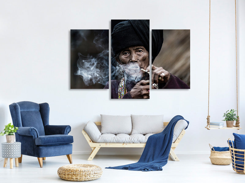 modern-3-piece-canvas-print-smoking-ii