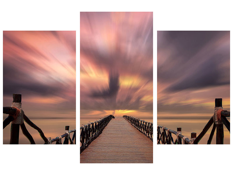 modern-3-piece-canvas-print-spectacular-sunset-on-the-bridge