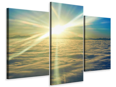 modern-3-piece-canvas-print-sunrise-above-the-clouds