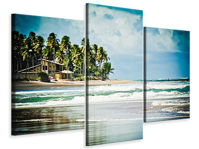 modern-3-piece-canvas-print-the-beach