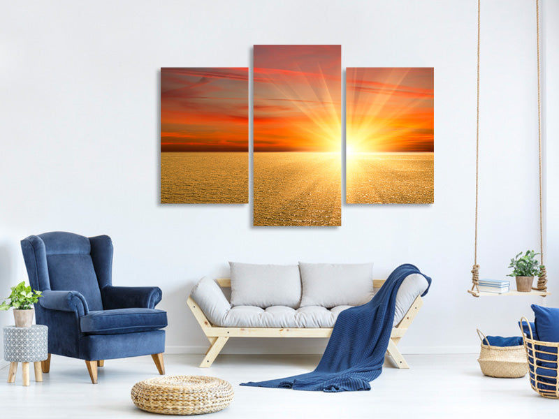modern-3-piece-canvas-print-the-sunset-ii