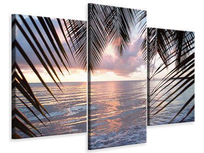 modern-3-piece-canvas-print-under-palm-leaves