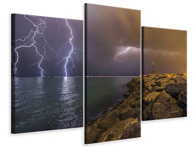 modern-3-piece-canvas-print-when-lightning-strikes