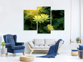 modern-3-piece-canvas-print-wild-lotus