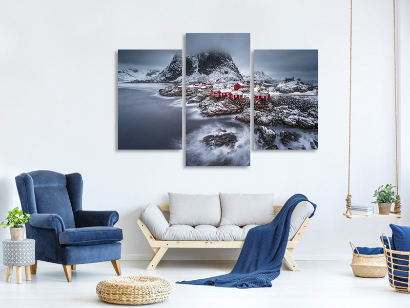 modern-3-piece-canvas-print-winter-lofoten-islands