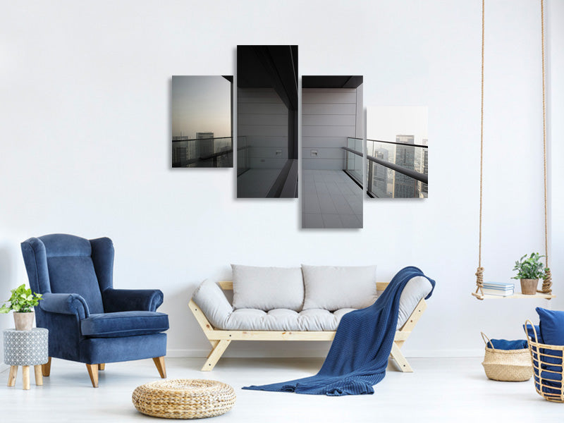 modern-4-piece-canvas-print-balcony-in-dubai