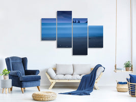 modern-4-piece-canvas-print-blue-night-ii