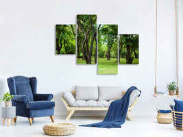 modern-4-piece-canvas-print-cherry-garden