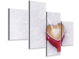 modern-4-piece-canvas-print-coffee-and-love