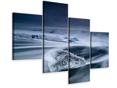 modern-4-piece-canvas-print-crystal-ice
