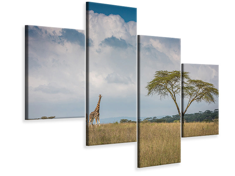 modern-4-piece-canvas-print-east-africa