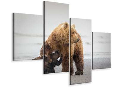 modern-4-piece-canvas-print-family-time