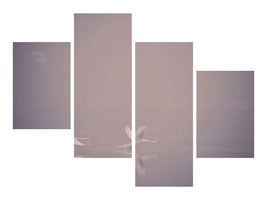 modern-4-piece-canvas-print-foggy-takeoff