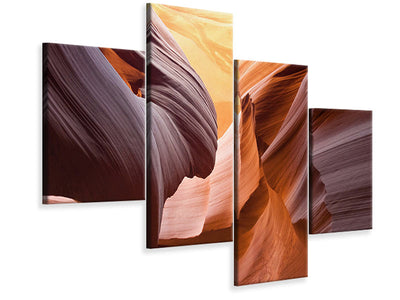 modern-4-piece-canvas-print-grand-antelope-canyon