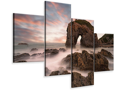 modern-4-piece-canvas-print-horse-head-rock-ii