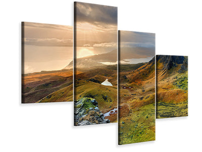 modern-4-piece-canvas-print-idyllic-mountain-landscape