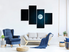 modern-4-piece-canvas-print-imposing-full-moon