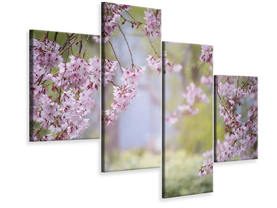 modern-4-piece-canvas-print-in-the-beautiful-spring