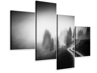 modern-4-piece-canvas-print-in-the-mountains