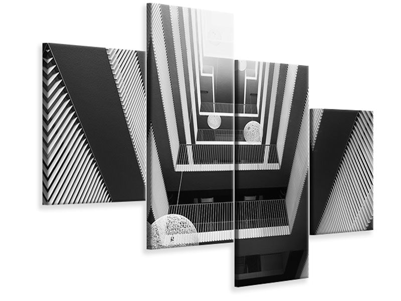 modern-4-piece-canvas-print-interrupted-symmetry-ii