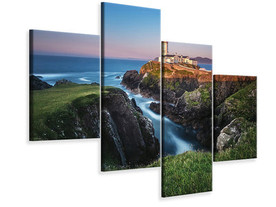 modern-4-piece-canvas-print-ireland-fanad-head-lighthouse