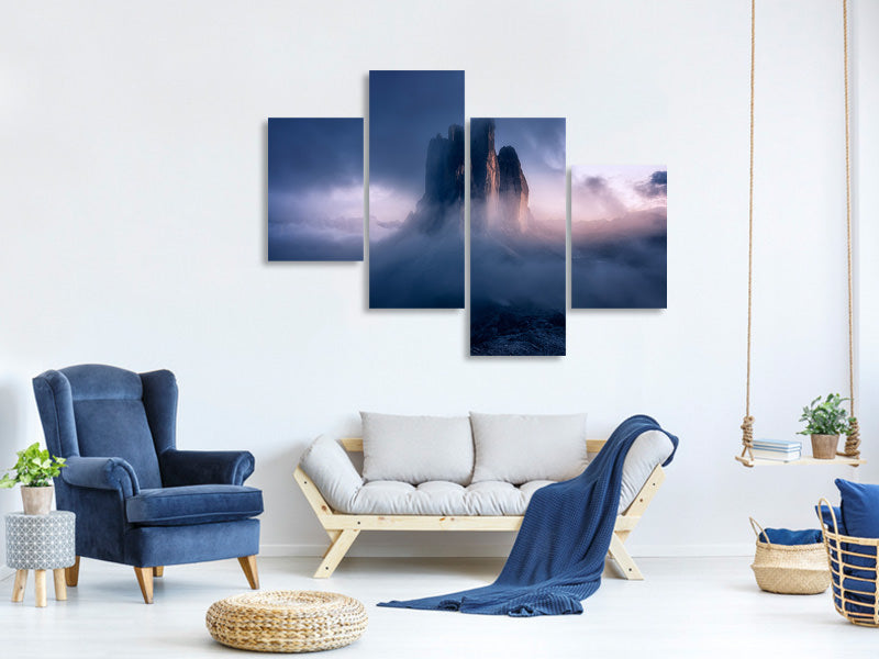modern-4-piece-canvas-print-lavaredo