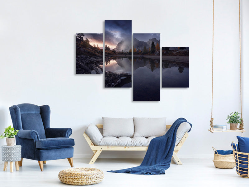 modern-4-piece-canvas-print-lifting-the-veil
