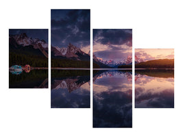modern-4-piece-canvas-print-maligne-mountains