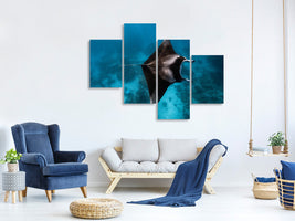 modern-4-piece-canvas-print-manta-fly