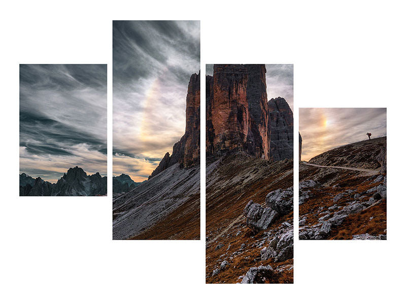 modern-4-piece-canvas-print-men-and-nature