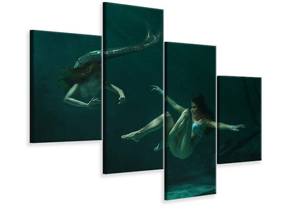 modern-4-piece-canvas-print-mermaid