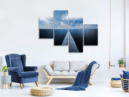modern-4-piece-canvas-print-on-the-edge-of-the-world