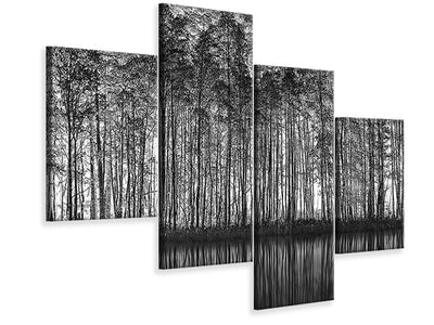 modern-4-piece-canvas-print-pointillism-nature