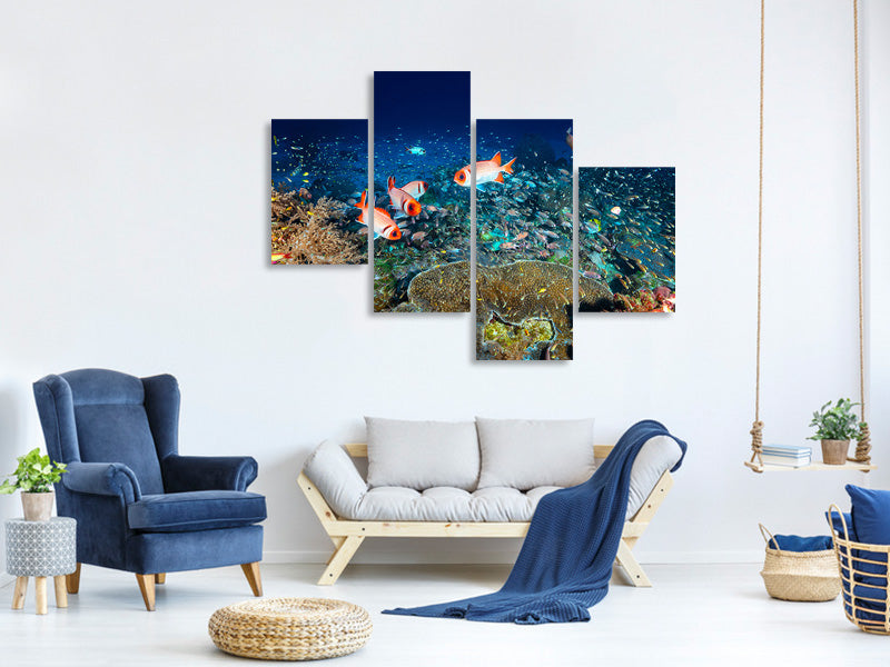 modern-4-piece-canvas-print-reef-lifeii