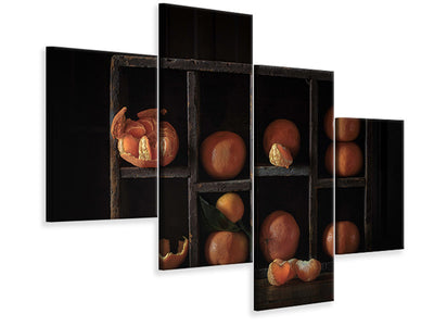 modern-4-piece-canvas-print-still-life-with-oranges