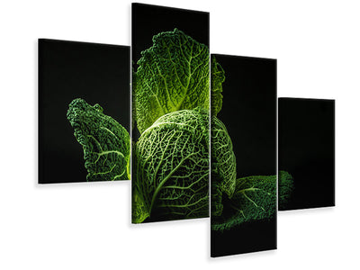 modern-4-piece-canvas-print-the-cabbage