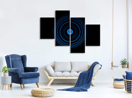 modern-4-piece-canvas-print-the-circles