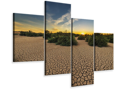 modern-4-piece-canvas-print-the-drought
